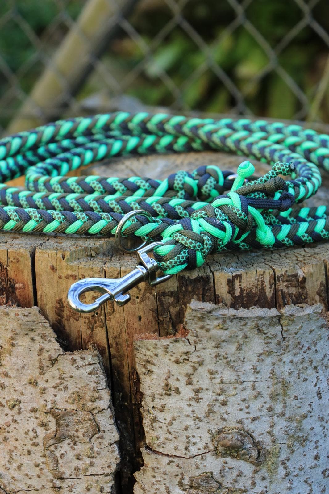 Hundeleine Benos Happiness, Moosgrün